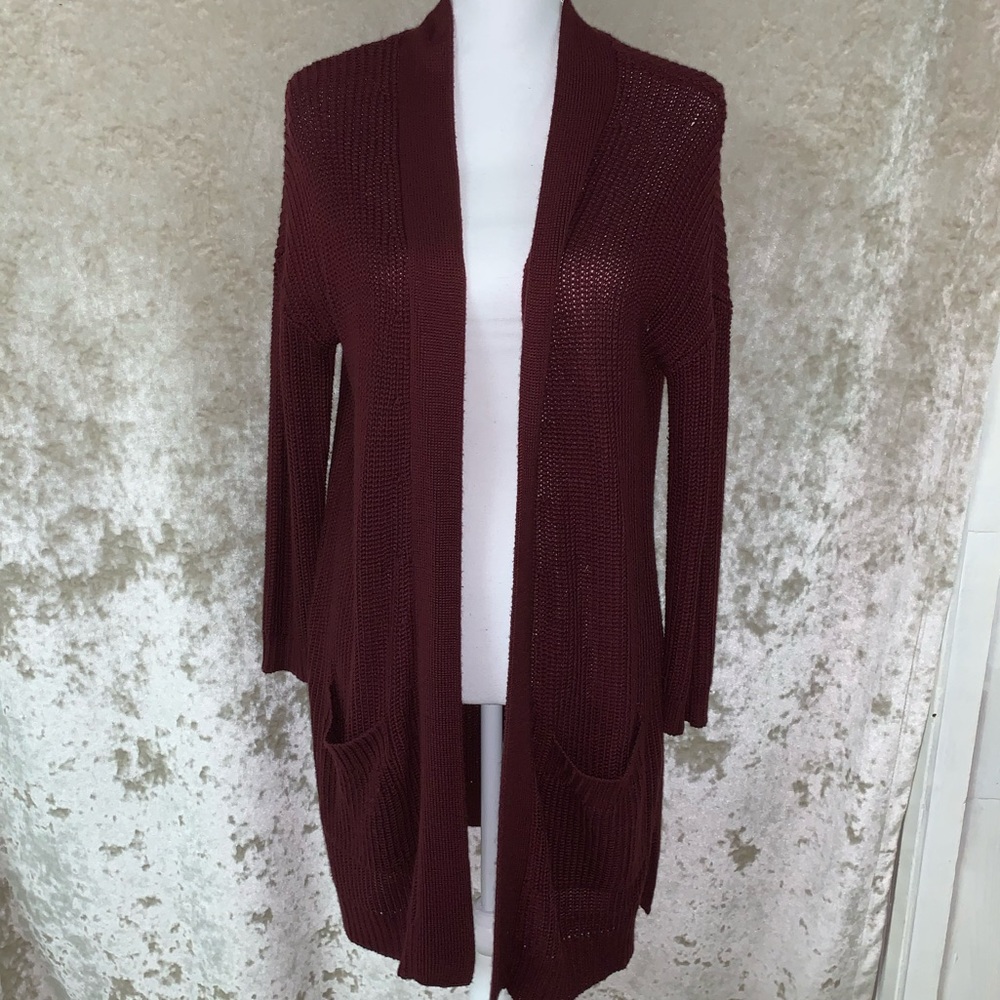 Burgundy Sweater